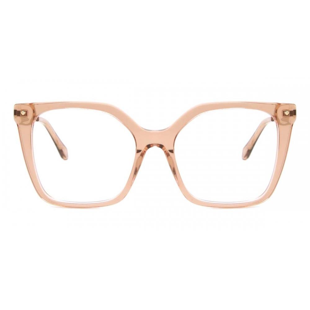 Full Rim Square Transparent Brown Smartbuy Collection Nikolai Df 340 013 Fashion Women Eyeglasses