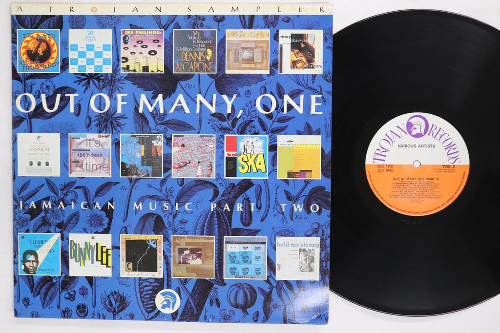 LP Record VARIOUS Out Of Many One Jamaican Music Par TRS2 TROJAN 1990 UK Reggae Ska Dub Used