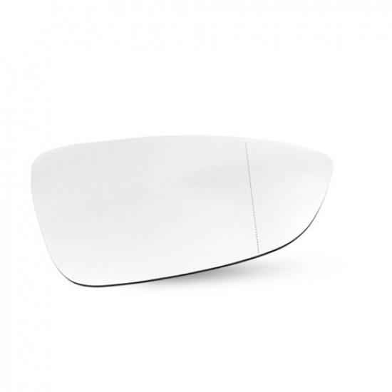 Right Side Heated Mirror Glass W/ Backing For Volkswagen Passat 2012 Eos 2009-16