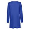 Women's Solid Color Top Long Sleeve Cardigan Top Lightweight Long Jacket