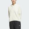 Adidas FW24 FUSTL Series W P SWT3 Sports Casual Hooded Pullover Long Sleeve Sweatshirt Women Sweatshirt Ivory JM6226