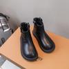 Little dark horse classmate autumn and winter children's short boots fashionable and simple girls boots girls princess boots