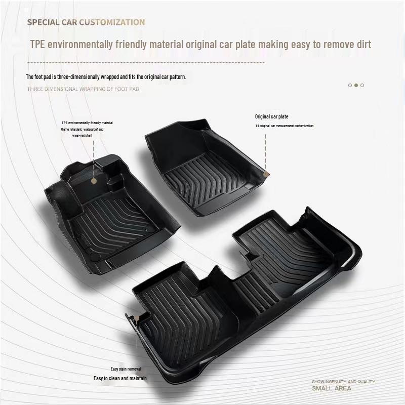 Toyota All-Model TPE Car Floor Mats for Levin, Camry, Yaris, Corolla, RAV4, Vios, IZOA