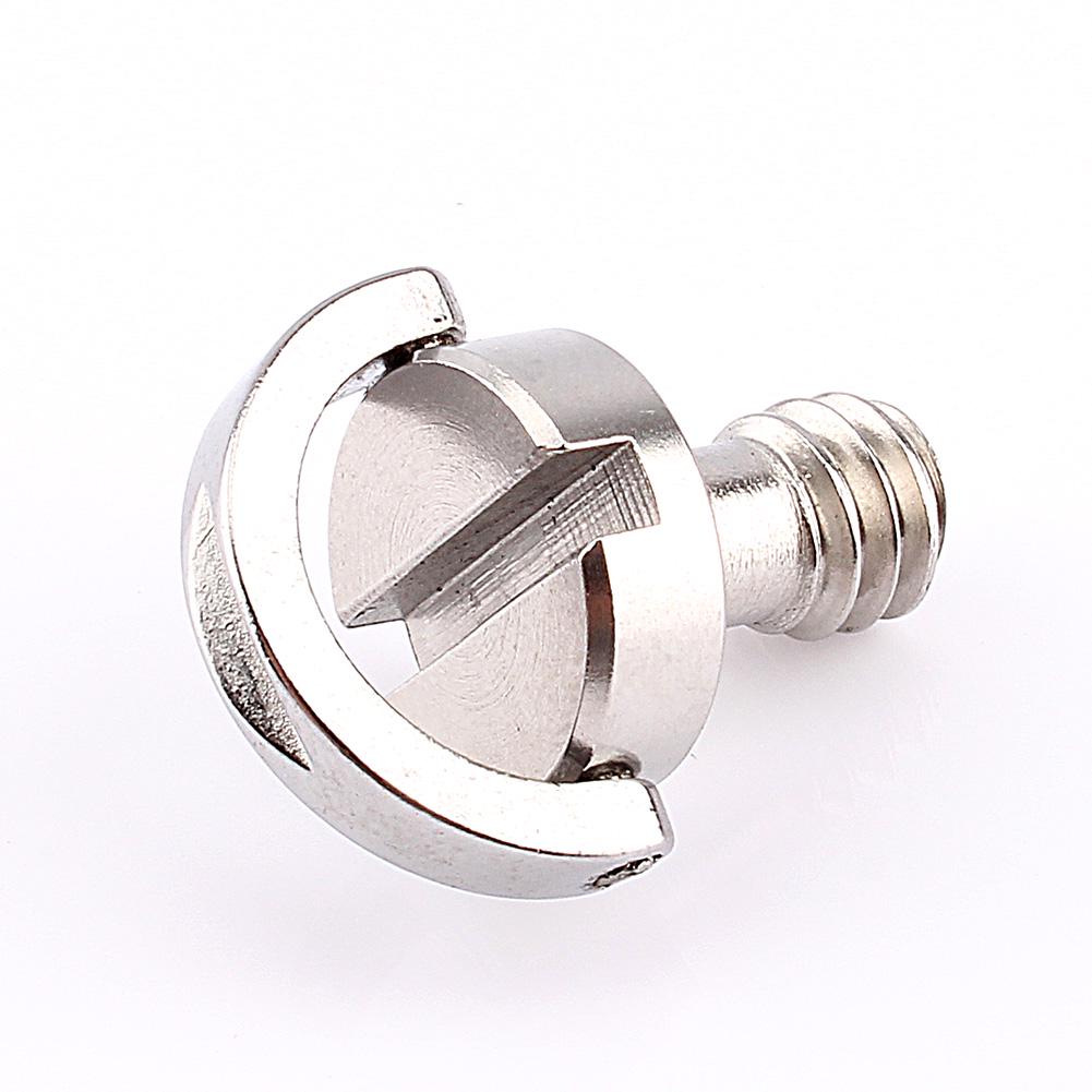 Stainless Steel 1 4inch D Ring Fixing Screw for Camera Tripod Quick Release Plate