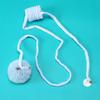 1Pc Suction Cup Spring Fur Ball Retractable Cat Teaser With Bells Colorful Elastic Strings Fluffy Cat Toy Pet Supplies