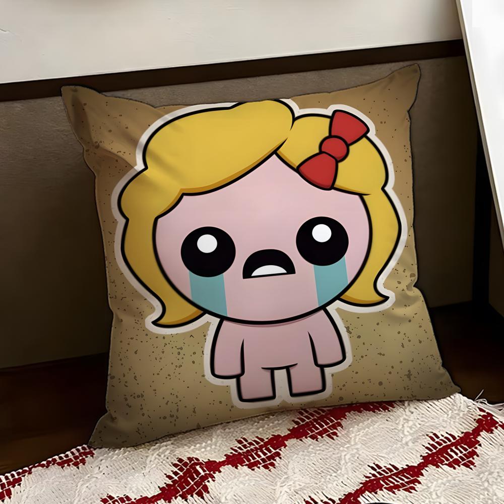 The BBinding of Isaac Cushion Cover Reversible Soft Durable Pillow Cover Home  Car MultiScene Use for Daily Comfort