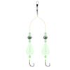 1 PCS Luminous Reverse Off Bottom Double Hook Line Set Reverse Fishing Hook Subline Teaser Fishing European Carp Inverted Rig