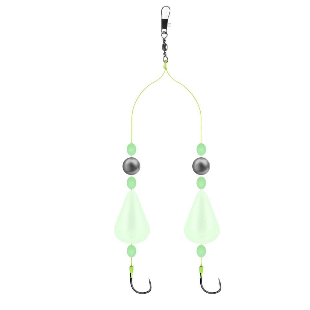 

Luminous Anti-Bottom Carp Fishing Hook Rig, Upgraded Suspension Sinker Fishing Tackle With Floats Ready-To-Use Carp Fishing Gear