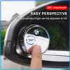 Pro BMW E60 E46 E39 E38 E90 E36 F30 E30 E31 E34 F10 E87 E92 E91 E53 E70 X1 X5 X3 X6 Nastavitelný 360stupňový úhlový odznak zrcátka pro sledování mrtvého úhlu zadního pohledu do auta