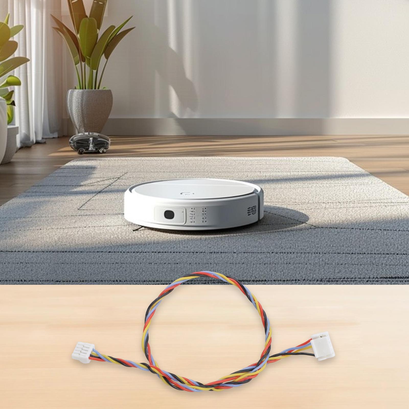Replacement Parts Installation Motor Wheel Harness Robot Vacuum Motor Wire Wire Connector Easy Installation High Compatibility China Mainland