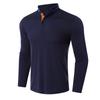 Men's Color Shirt Quick Dry Performance Long Sleeve Shirts Golf Shirt