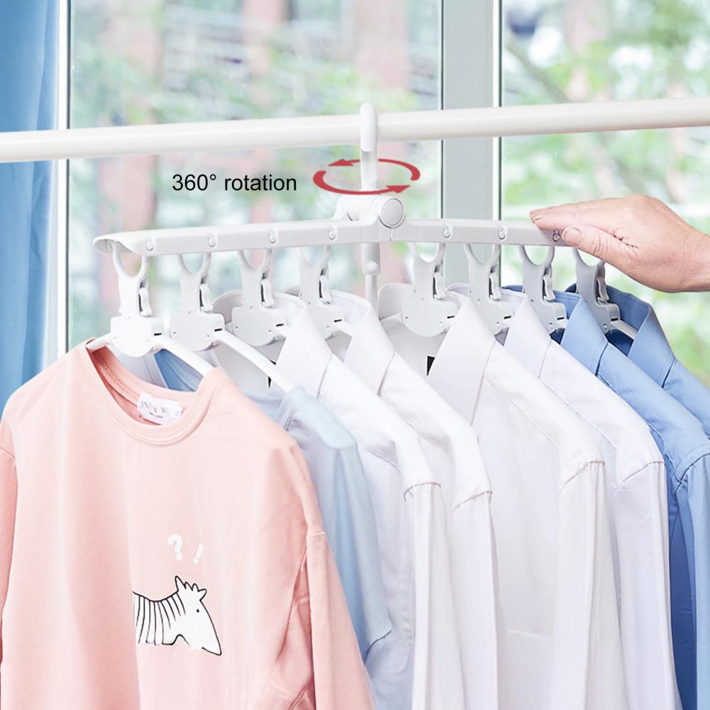 Tie Organizer Tie Hanger Rotatable Clothes Drying Rack with Capacity Strong Load-bearing Belt Organizer Foldable for Underwear
