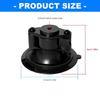 Shockproof Car Suction Cup Mount Base With Reusable Washable Suction Pad For Various Electronic Gadgets