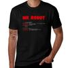 Mr Robot Fsociety00-Dat 67 - Bestes Unisex Individuell Gestaltbares T-Shirt Geschenkidee für Männer T-Shirt für Frauen T-Shirt