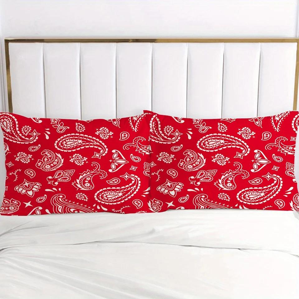 Bohemian Style Duvet Cover Set 3D Printed Paisley Mandala Floral Duvet Cover Set 1 Duvet Cover +1/2 Pillowcases Without Core