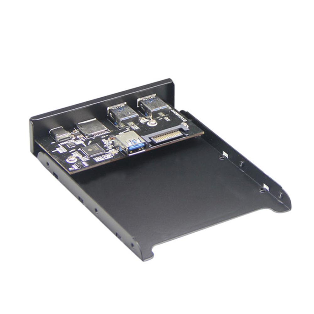 20-Pin Usb3.0 Hub W/Sd/Tf Card Reader