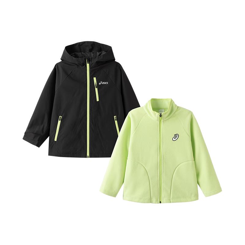 ASICS Kids 3-in-1 Fleece Windproof Jacket Set 170