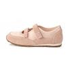 Color Matching Leather Inner Height Increase Cm Pair of Velcro Soft-soled Ballet Single Shoes Mary Jane Sports Style Casual Shoes Women