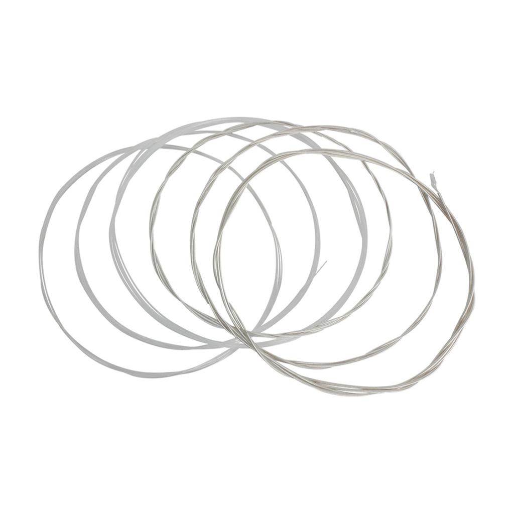 IRIN C670 Acoustic Classical Guitar Strings Nylon Silver Plated Copper Alloy Wound, 6pcs Set (.028 .043)