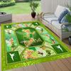 1pc Disney Cartoon Characters Pattern Carpet Area Rug Non-slip Carpet Hand Washable Floor Mat Suitable For Living Room Bedroom Home Decor Ro