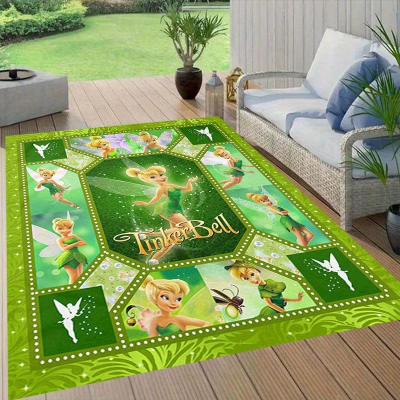 1pc Disney Cartoon Characters Pattern Carpet Area Rug Non-slip Carpet Hand Washable Floor Mat Suitable For Living Room Bedroom Home Decor Ro