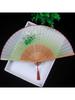 Folding Fan, Ancient Style Folding Fan, Classical, Compact, Retro, Hanfu, Portable, Silk Fabric, Durable for Women