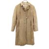 Genuine Leather Leather Coat 42 Beige Women Used