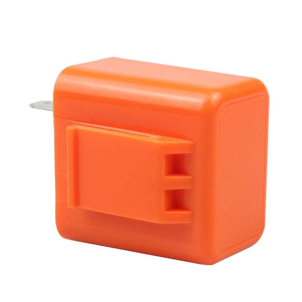 Turn Signal Flasher Relay, 12V Turn Signal Flasher Relay, Clockwise Adjustment LED Flasher Relay, 50-200 per Minute Motorcycle Turn Signal Indica