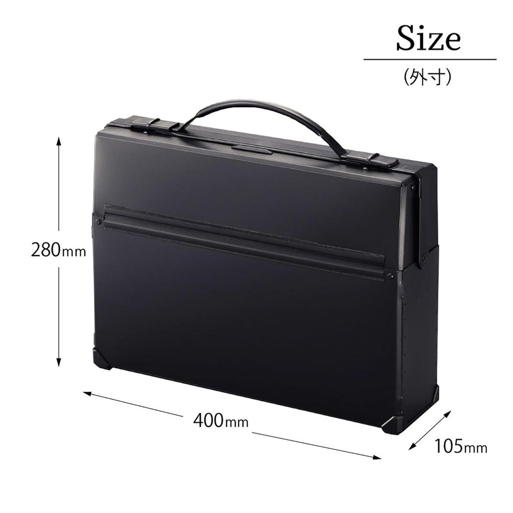 Lihitlove Dulles Bag Wide Type Black A662-24