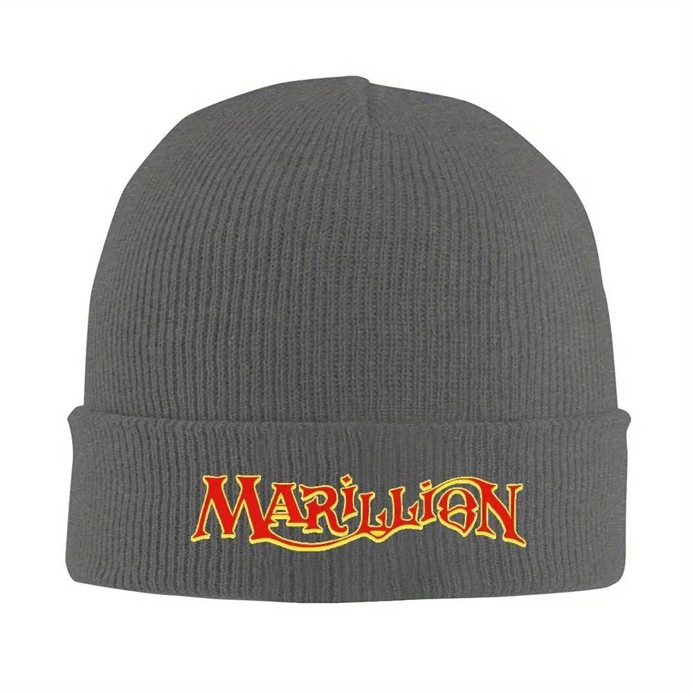 New pc Marillion Band Knitted Hat Beanie Winter Hats Warm Casual Cap For Unisex Women Gift