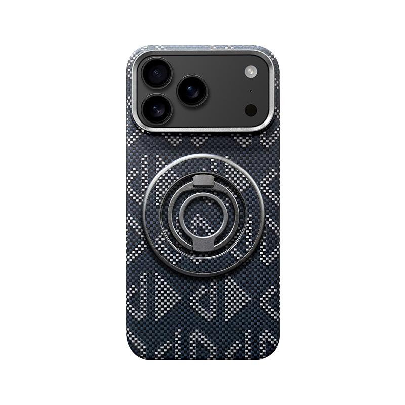 Applicable Apple 17Air Kevlar Mobile Phone Case iphone17Promax Aramid Fiber 17 Magnetic Protective Case