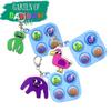 Ban Of Garten Ban Key Chain Push Pop It Bubble Kids Toy Stress Relief Desk Toy