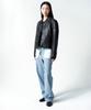 INSILENCE WOMEN Reverse Straight Denim Blue