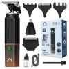 Portable 3-in-1 Electric Hair Clipper Set: Multi-Function Head, Nose Hair Trimmer, and Shaver