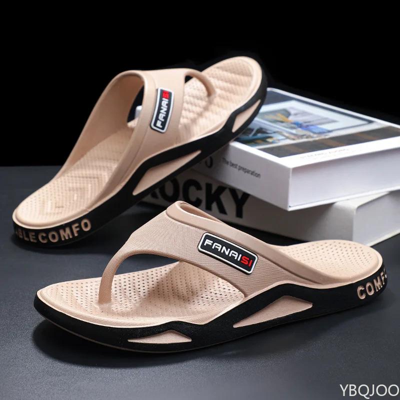 Fashion Men's Flip-flops Outdoor Sports Fashion Summer slippers Trend Comfort Beach Sandals Men Casual Shoes House Flip Flops Home Shoes