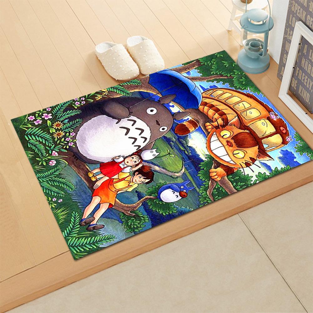 My Neighbor Totoro Fantasy for Living Room Rug, Bedroom, Study Room, Hallway Decoration, Perfect for Home Decoration or Holiday Gifts