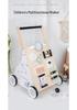 3-in-1 Wooden Baby Walker Stroller and Push Toy for First Steps - Ideal First Birthday Gift