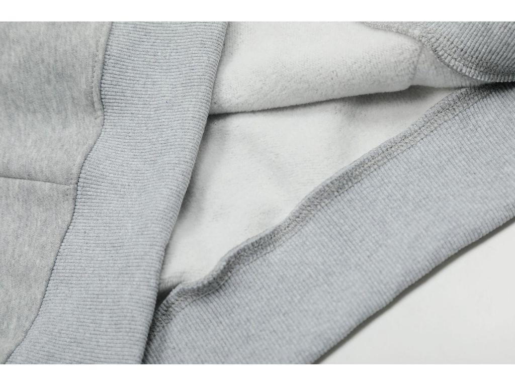 Ida.sply European & American Style Hip Hop Zipper Cardigan - Loose Pure Cotton Hooded Sweatshirt