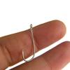 50Pcs Long Shank Fish Hooks Long Shank Fishing Baits Hooks Fishing Lures Hooks  Freshwater Fishing