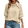Women's Casual Color Pullover Sweatshirt