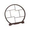 Wooden Display Stand Teapot Stand Showcase Decorative Crafts Display Rack for Office Living Room Desktop Cabinets Antique Store