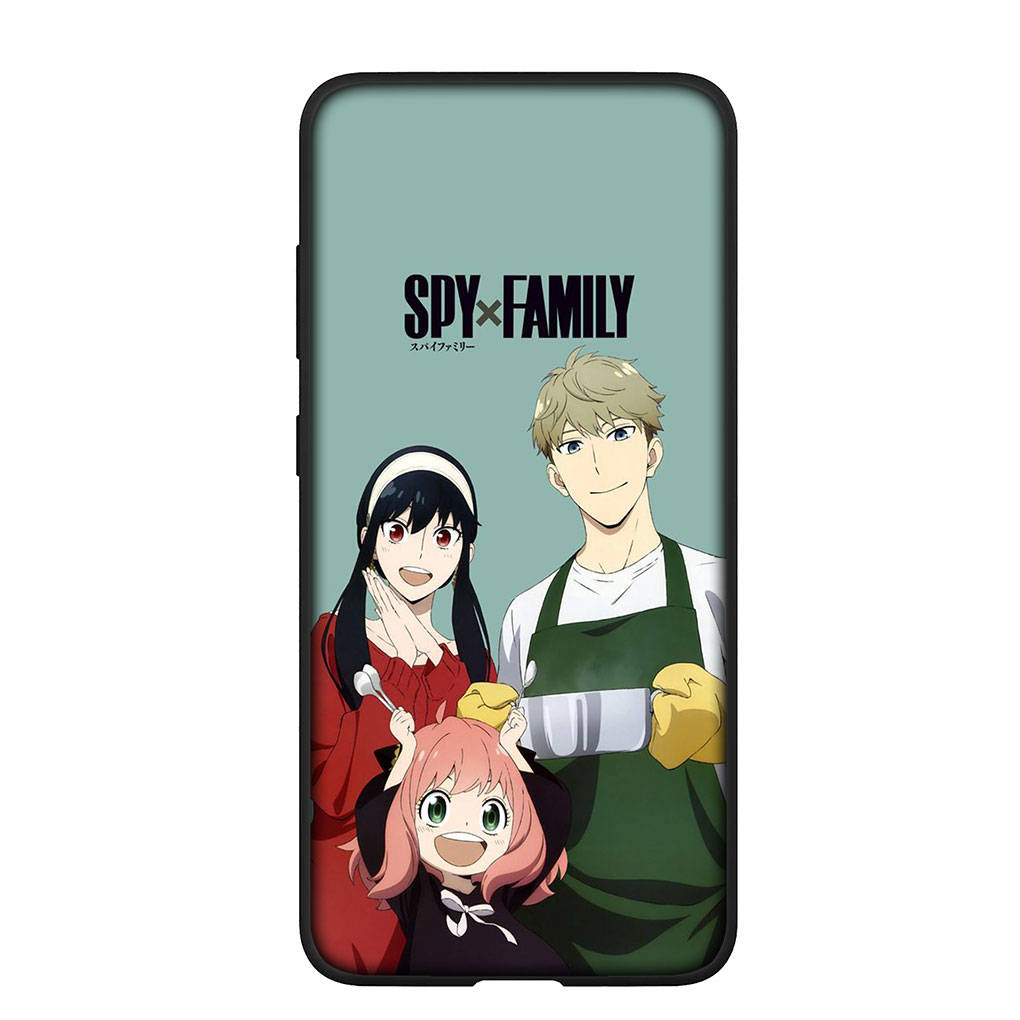 

Чехол для телефона Samsung Galaxy S25 S24 S23 iPhone 16 15 Xiaomi Redmi Note 14 13 12 16E 11 Pro Max OPPO Moto Huawei Anime Spy X Family Anya Forger Cover for Samsung Galaxy S24 FE болюс