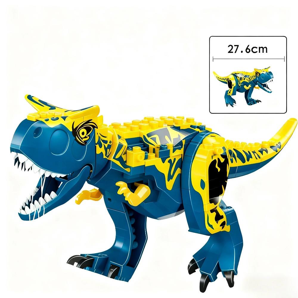 Jurassic Adventure Dinosaur T-Rex Indoraptor Indominus Rex Building Blocks Creative DIY Educational Toys for Perfect Gift