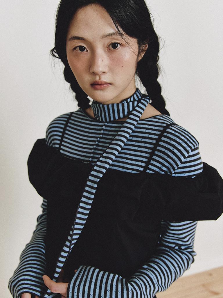 Ganiesong Shushu Sleeveless Dress_Black