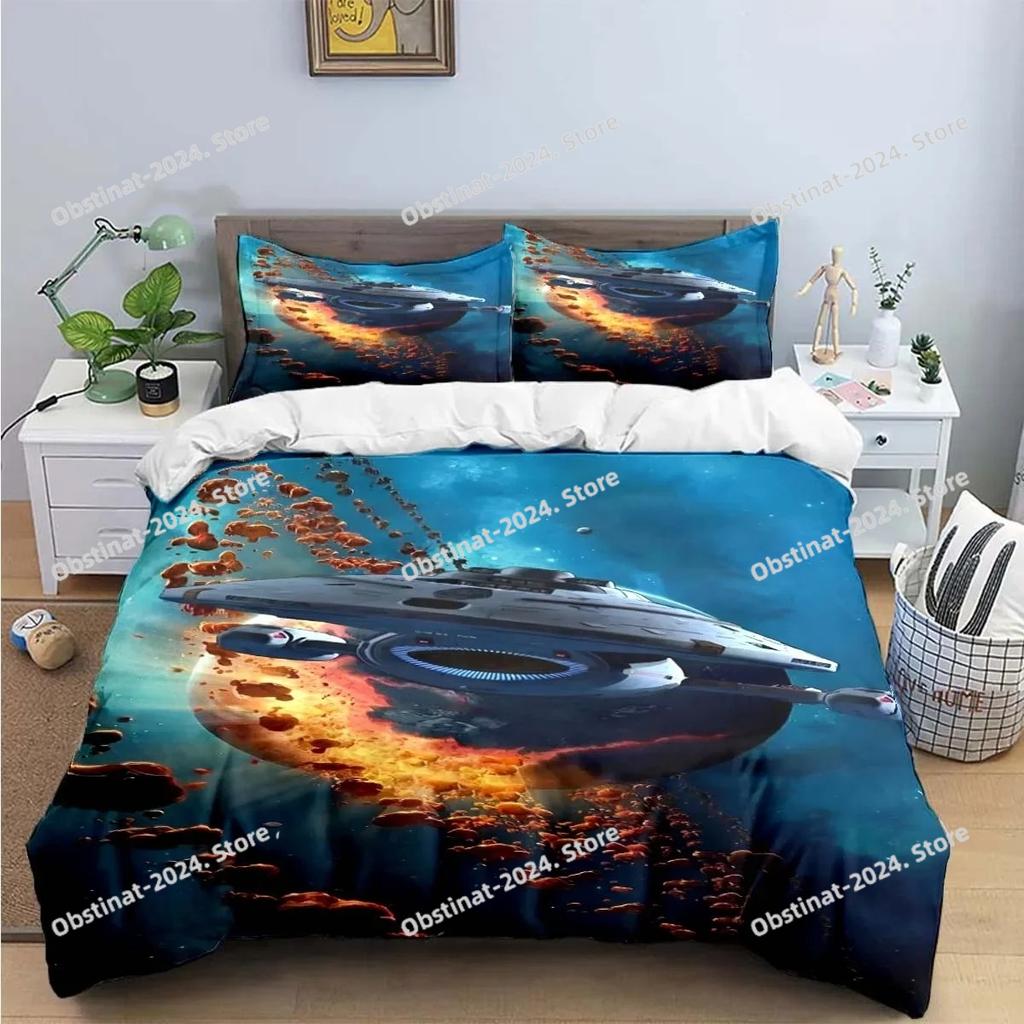 Fashion Anime 3D Game N-No-Man's-Sky Print Bedding Sets Bed Supplies Set Duvet Cover Bed Comforter Set Bedding Set Luxury Gift