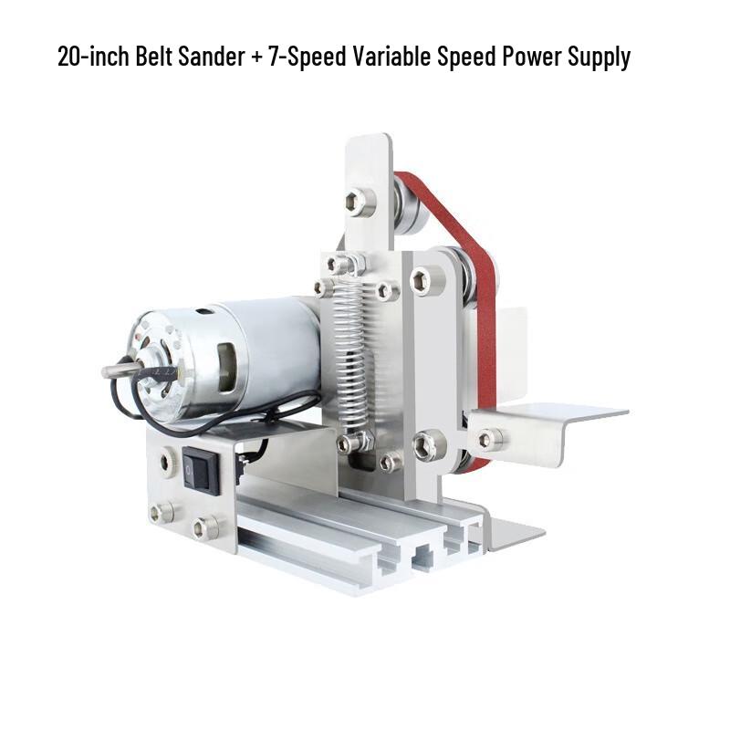 

Kalei Mini Electric Belt Sander for DIY Polishing & Sharpening CN plug (adapter included)