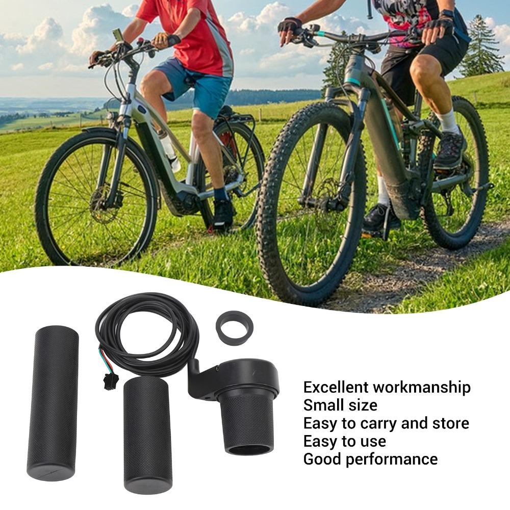 Turn Accelerator Throttle Grip Non Slip Throttle Handle Bar Speed Control Throttle  Electric Bike