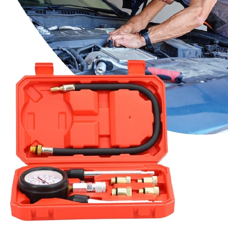 Professional Engine Compression Tester Metal Housing Enhances Sealing for Precise Automotive Diagnostics