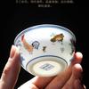 Dehua Ceramic Teacup Chicken Pot Cup Master Cup Tea Tasting Tea Set Personal Single Cup Gift Souvenir