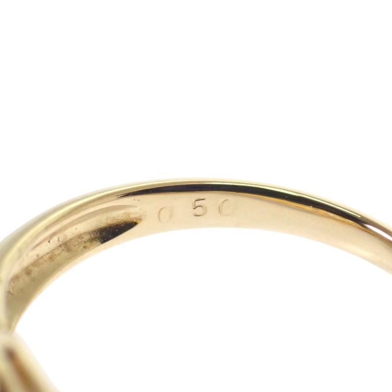 no brand  #13(JP Size) ring K18 yellow gold Women